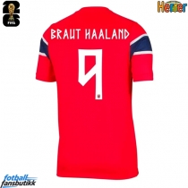 Norge Erling Haaland #9 Hjemmedrakt EM 2024 Kortermet